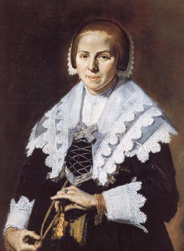 Frans Hals Portrait of a Woman with a Fan France oil painting art